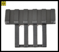 45° one o'clock lateral tactical bracket rail