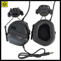 Helmet type no noise reduction version tactical headset