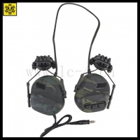 Helmet type no noise reduction version tactical headset