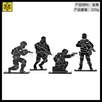 WST Soldier Human Form Target(4pcs for 1 set)