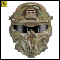 Assault Helmet Protective Mask + Tactical Helmet