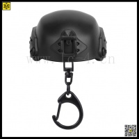 MK Helmet Shape Bottle Opener Keychain