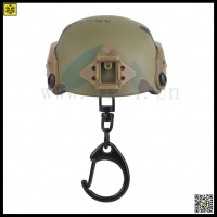 MK Helmet Shape Bottle Opener Keychain