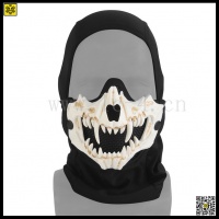 Fangs Mask With Headgear Version(White Mouth）